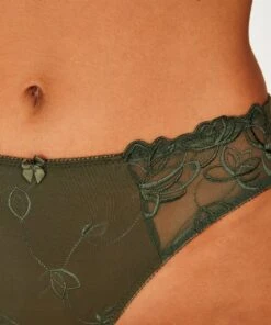 Hunkemöller Dames Lingerie Slip Diva - Groen - Maat XL -LingaDore Ondergoed Winkle 1000x1200 188