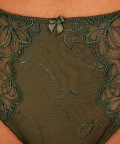 Hunkemöller Dames Lingerie Hoge Slip Diva - Groen - Maat L -LingaDore Ondergoed Winkle 1000x1200 201