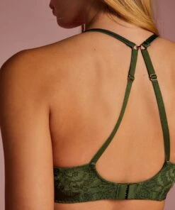Hunkemöller Dames Lingerie Voorgevormde Beugel Bh Hannako - Groen - Maat C90 -LingaDore Ondergoed Winkle 1000x1200 3