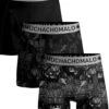 Muchachomalo - 3-pack Onderbroeken Heren - Effen Kleur + Print - Elastisch Katoen - Zachte Waistband -LingaDore Ondergoed Winkle 1002x1200 3