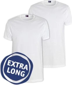 Alan Red Derby Heren T-shirt Extra Lang Wit Rond 2-Pack - XXL -LingaDore Ondergoed Winkle 1011x1200 12