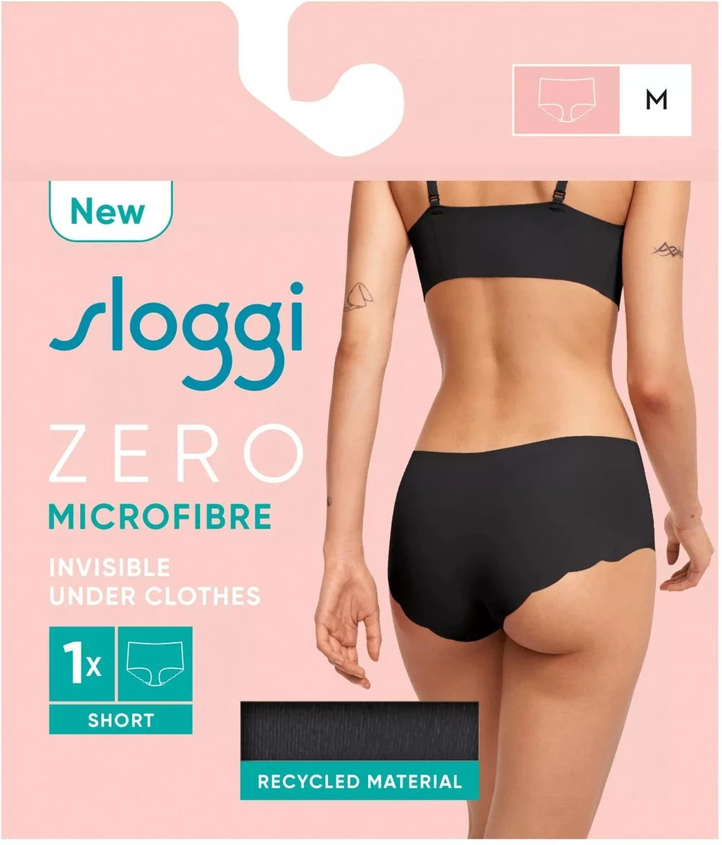 Sloggi Zero Microfibre 2.0 Short Dames Onderbroek - Maat L 7 Sloggi Zero Microfibre 2.0 Short Dames Onderbroek - Maat L - Afbeelding 5