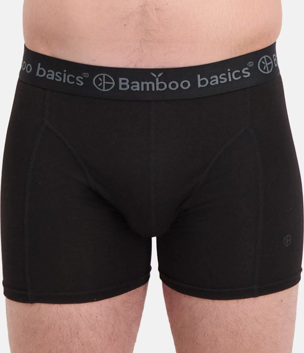 Bamboo Basics - Boxershorts Rico (3-pack) Heren - Zwart - L 7 Bamboo Basics - Boxershorts Rico (3-pack) Heren - Zwart - L - Afbeelding 5