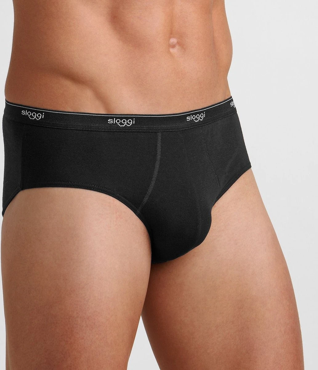 Sloggi Men Basic Heren Midi Slip - Night Blue - Maat M 10 Sloggi Men Basic Heren Midi Slip - Night Blue - Maat M - Afbeelding 8