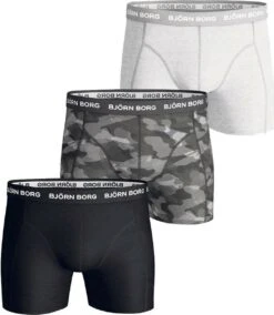 Bjorn Borg 3p SHORTS SHADELINE SAMMY - Sportonderbroek Casual - Mannen - Zwart - S -LingaDore Ondergoed Winkle 1044x1200 9