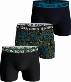 Björn Borg Boxershorts Essential (3 Pack) - Cotton Stretch Boxers Normale Lengte - Zwart - Donkerblauw En Print - Maat: L 21 Björn Borg Boxershorts Essential (3 Pack) - Cotton Stretch Boxers Normale Lengte - Zwart - Donkerblauw En Print - Maat: L -LingaDore Ondergoed Winkle 1045x1200 6