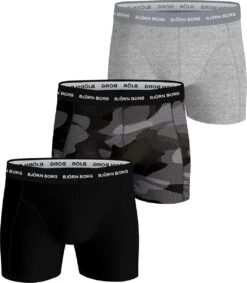 Bjorn Borg 3p SHORTS SHADELINE SAMMY - Sportonderbroek Casual - Mannen - Zwart - S -LingaDore Ondergoed Winkle 1046x1200 5