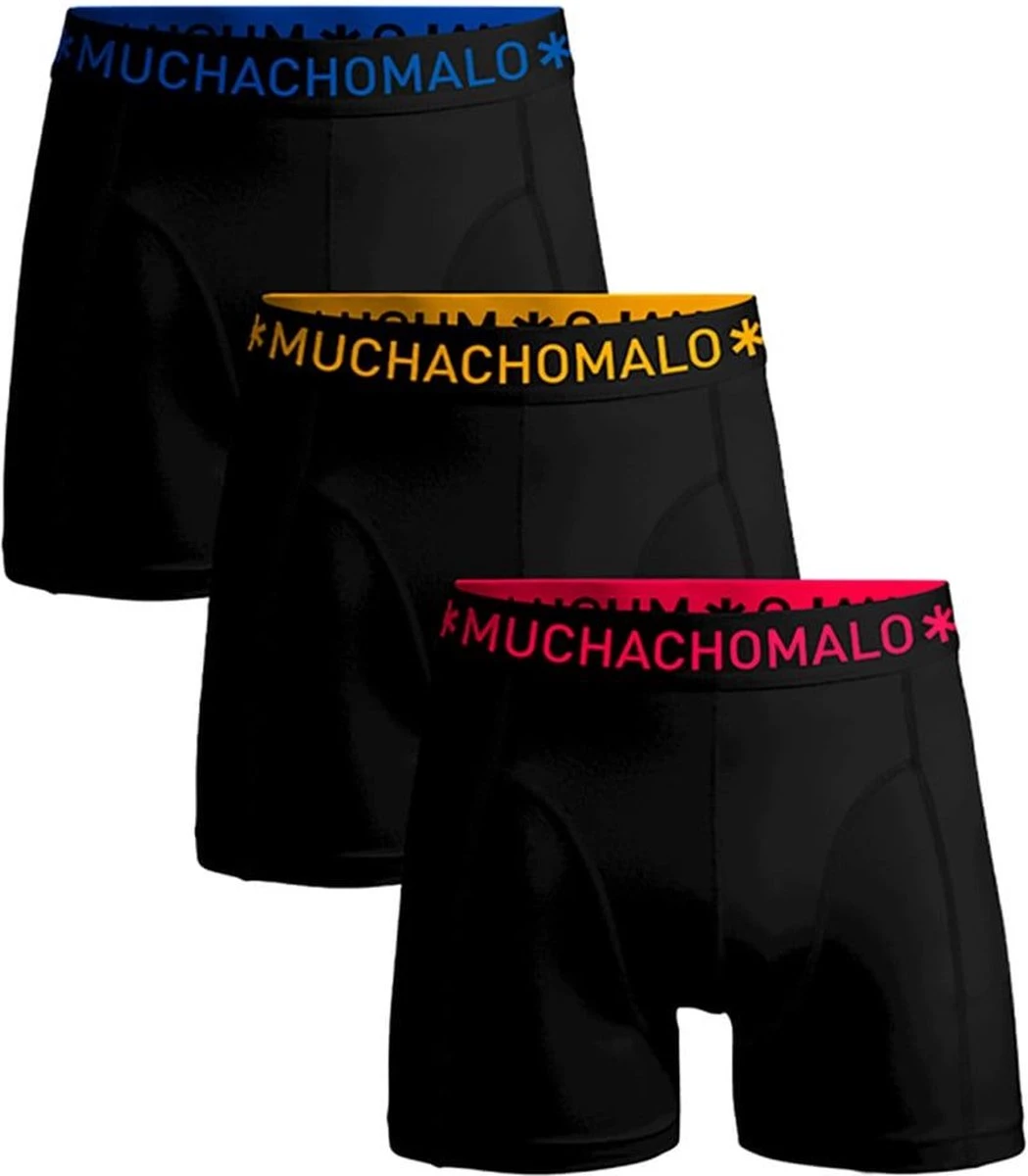 Muchachomalo-3-pack Onderbroeken Voor Mannen-Elastisch Katoen-Boxershorts - Maat L 14 Muchachomalo-3-pack Onderbroeken Voor Mannen-Elastisch Katoen-Boxershorts - Maat L - Afbeelding 12