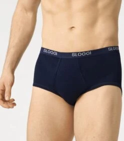 Sloggi Men Basic Heren Maxi Slip - Night Blue - Maat XL -LingaDore Ondergoed Winkle 1052x1200 5