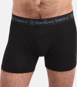 Bamboo Basics - Boxershorts Rico (3-pack) Heren - Jeans Melange, Blauw & Zwart - L -LingaDore Ondergoed Winkle 1054x1200
