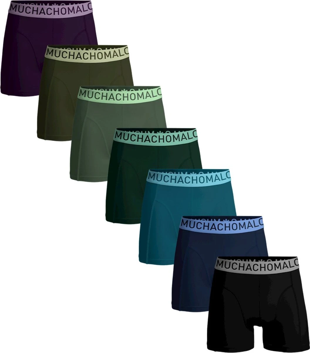 Muchachomalo-7-pack Onderbroeken Voor Mannen-Elastisch Katoen-Boxershorts - Maat L 13 Muchachomalo-7-pack Onderbroeken Voor Mannen-Elastisch Katoen-Boxershorts - Maat L - Afbeelding 11