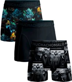 Muchachomalo-3-pack Onderbroeken Voor Mannen-Elastisch Katoen-Boxershorts - Maat XL -LingaDore Ondergoed Winkle 1059x1200