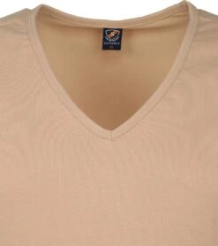 Suitable - T-shirt Beige Diepe V Hals Vitaru 2-Pack - Maat L - Slim-fit -LingaDore Ondergoed Winkle 1067x1200 6