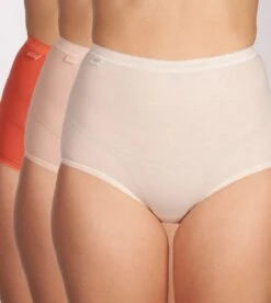 Sloggi Sloggi Basic+ Maxi C3P Dames Onderbroek - Maat 58 -LingaDore Ondergoed Winkle 1074x1200 1