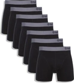 Bamboo Basics - Boxershorts Levi (7-pack) Heren - Zwart Met Grijs - L -LingaDore Ondergoed Winkle 1074x1200 17