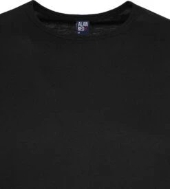 Alan Red - Derby O-Hals T-Shirt Black (2Pack) - Maat L - Regular-fit -LingaDore Ondergoed Winkle 1078x1200 13