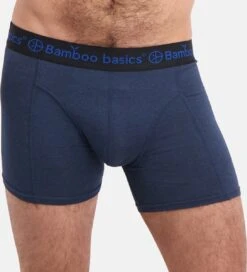 Bamboo Basics - Boxershorts Rico (3-pack) Heren - Jeans Melange, Blauw & Zwart - L -LingaDore Ondergoed Winkle 1089x1200