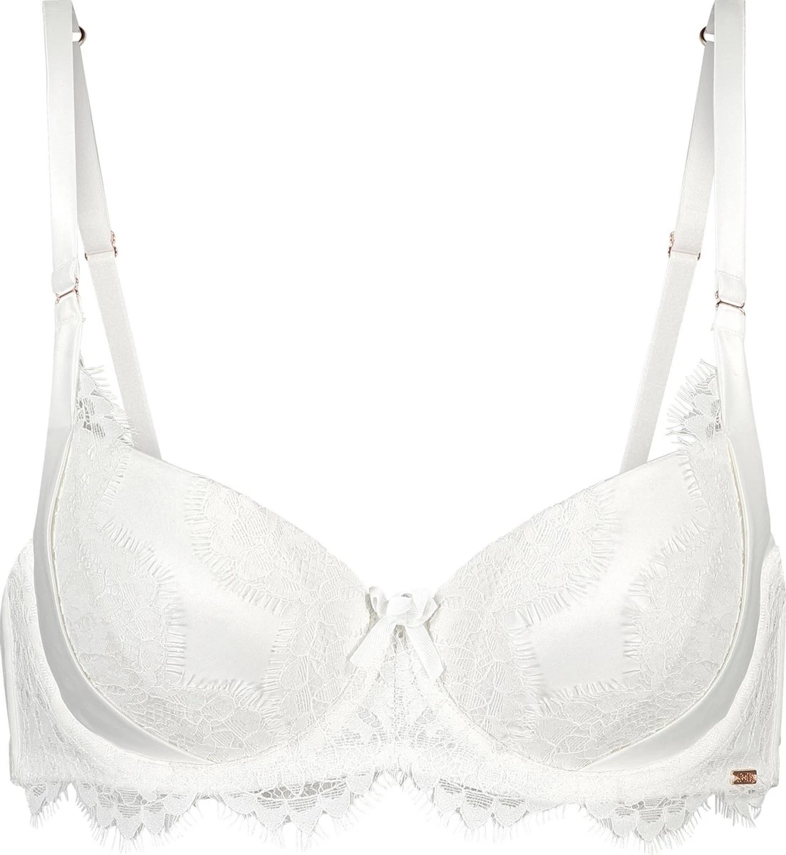 Hunkemöller Dames Lingerie Voorgevormde Beugel Bh Hannako - Wit - Maat F70 14 Hunkemöller Dames Lingerie Voorgevormde Beugel Bh Hannako - Wit - Maat F70 - Afbeelding 12