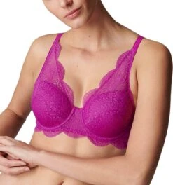 Simone Pérèle - Karma Balconette-Spacer BH Paars - Maat 75C - Paars - Met Beugel - Dames -LingaDore Ondergoed Winkle 1121x1200