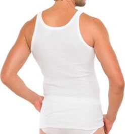 Schiesser Schieser Cotton Essentials Heren Onderhemd - Wit - Maat L -LingaDore Ondergoed Winkle 1123x1200