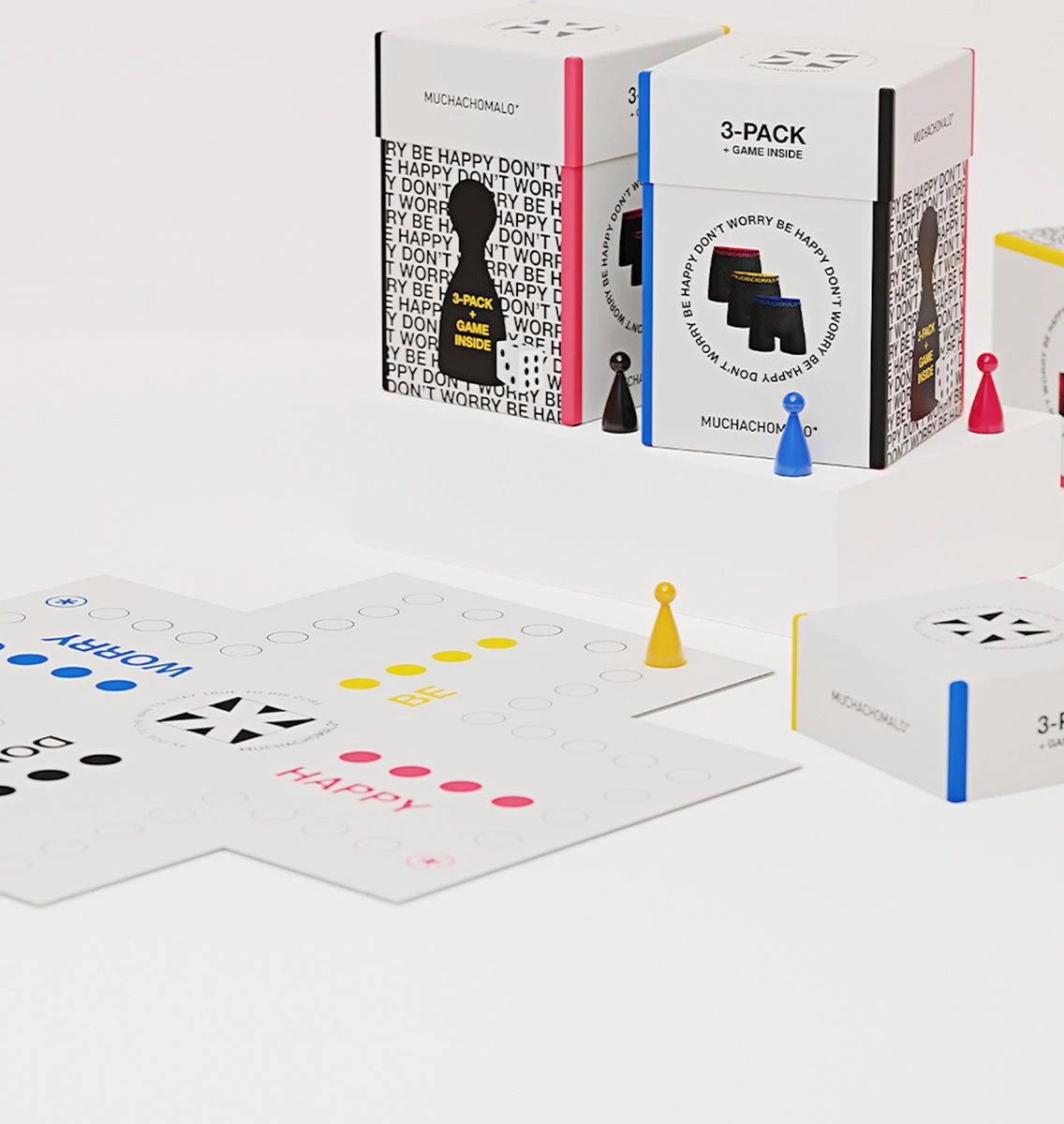 Muchachomalo-3-pack Onderbroeken Voor Mannen-Elastisch Katoen-Boxershorts - Maat L 5 Muchachomalo-3-pack Onderbroeken Voor Mannen-Elastisch Katoen-Boxershorts - Maat L - Afbeelding 3