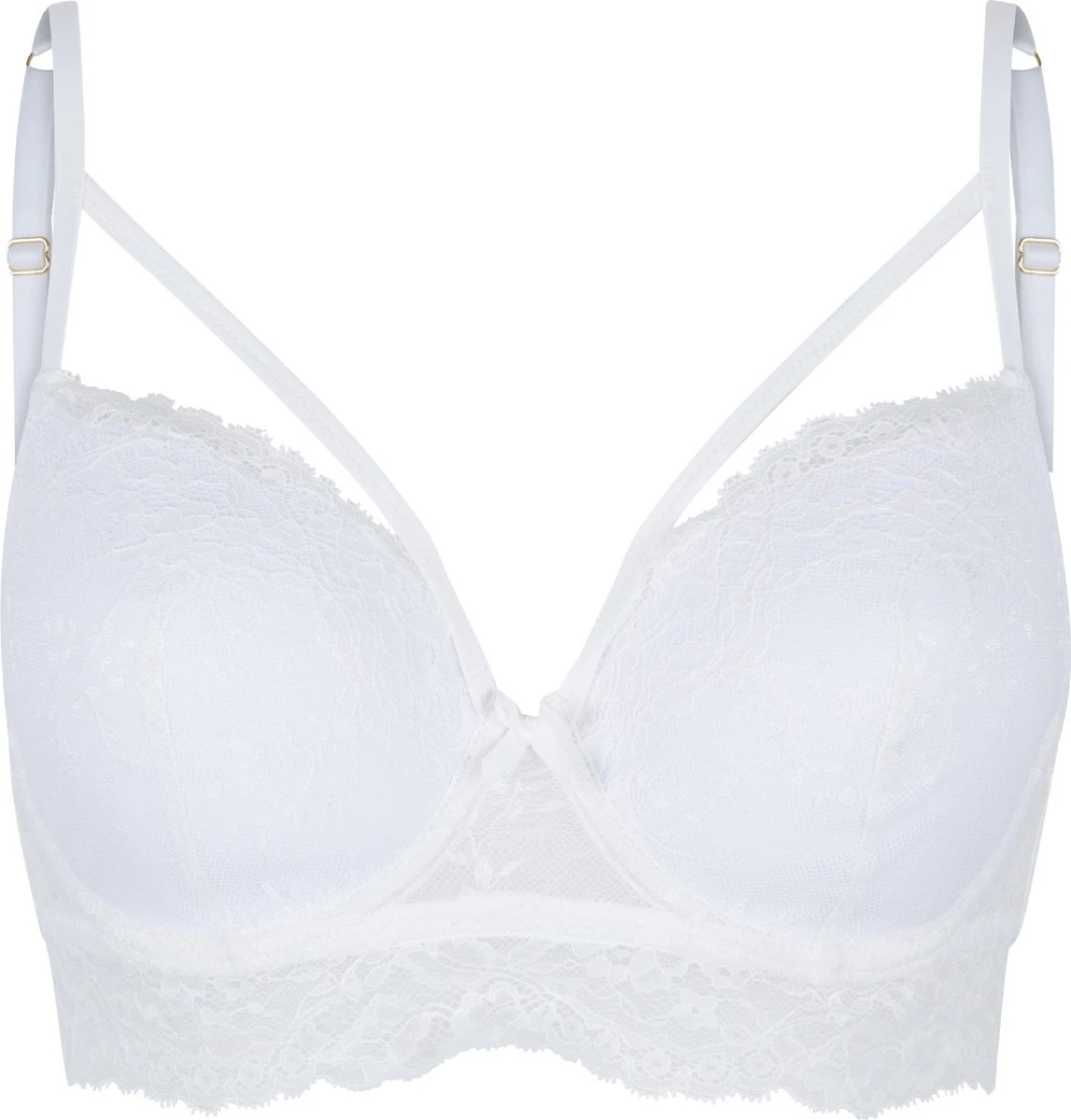 LingaDore Uni-fit BH - 6604-1 - Off White - 85E 4 LingaDore Uni-fit BH - 6604-1 - Off White - 85E - Afbeelding 2