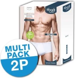 Sloggi Men Basic Heren Maxi Slip - 2-pack - Wit - Maat L -LingaDore Ondergoed Winkle 1158x1200 2
