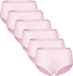 Nina Von C. Dames Taille Pants 6 Pack Basic