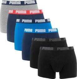 Puma Basic Boxer Heren Onderbroek - 6-pack - Maat M -LingaDore Ondergoed Winkle 1163x1200 4