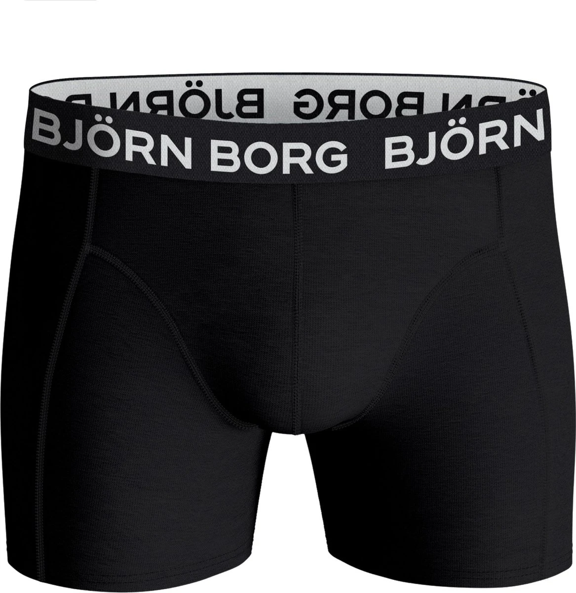 Björn Borg Boxershort Cotton Stretch- Onderbroeken - Boxer - 5 Stuks - Heren - Maat L - Groen/Zwart 4 Björn Borg Boxershort Cotton Stretch- Onderbroeken - Boxer - 5 Stuks - Heren - Maat L - Groen/Zwart - Afbeelding 2