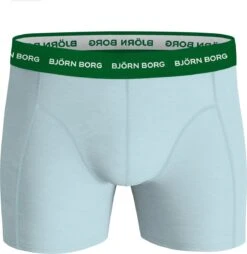 Björn Borg Boxershort Cotton Stretch- Onderbroeken - Boxer - 5 Stuks - Heren - Maat M - Blauw/Zwart/Groen -LingaDore Ondergoed Winkle 1167x1200 2