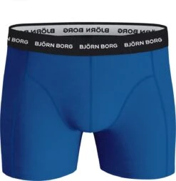 Björn Borg Boxershort Cotton Stretch- Onderbroeken - Boxer - 5 Stuks - Heren - Maat M - Blauw/Zwart/Groen -LingaDore Ondergoed Winkle 1168x1200 10