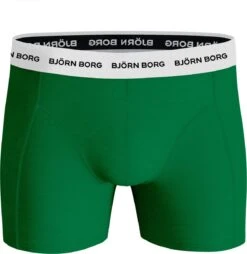 Björn Borg Boxershort Cotton Stretch - Onderbroeken - Boxer - 5 Stuks - Heren - Maat M - Blauw/Zwart/Groen -LingaDore Ondergoed Winkle 1168x1200 21