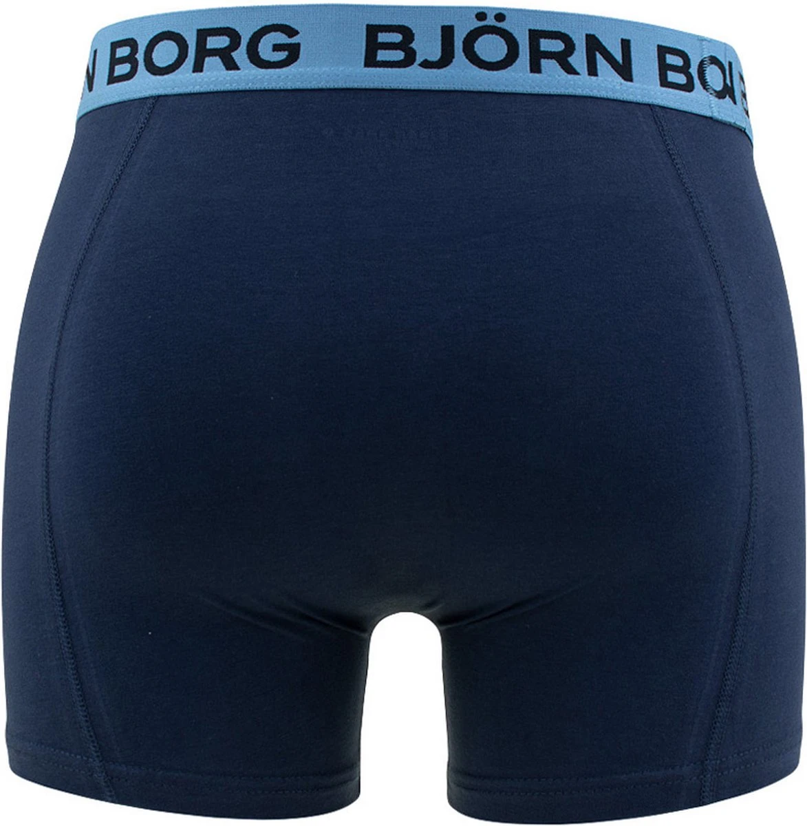 Björn Borg Boxershorts Essential (3 Pack) - Cotton Stretch Boxers Normale Lengte - Zwart - Donkerblauw En Print - Maat: L 10 Björn Borg Boxershorts Essential (3 Pack) - Cotton Stretch Boxers Normale Lengte - Zwart - Donkerblauw En Print - Maat: L - Afbeelding 8