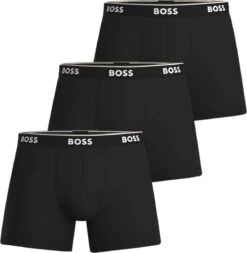 Hugo Boss - Boxershorts Power 3-Pack Zwart 001 - Maat M - Body-fit