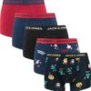 JACK&JONES JACSMILEY XMAS TRUNKS 5 PACK Heren Onderbroek - Maat M -LingaDore Ondergoed Winkle 1175x1200 1