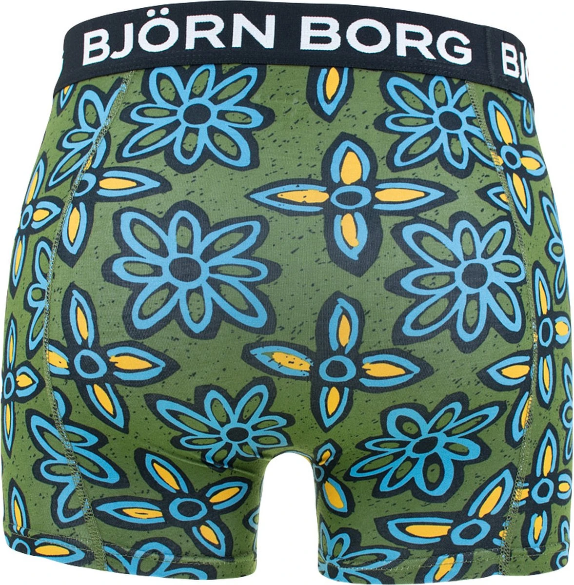 Björn Borg Boxershorts Essential (3 Pack) - Cotton Stretch Boxers Normale Lengte - Zwart - Donkerblauw En Print - Maat: L 8 Björn Borg Boxershorts Essential (3 Pack) - Cotton Stretch Boxers Normale Lengte - Zwart - Donkerblauw En Print - Maat: L - Afbeelding 6