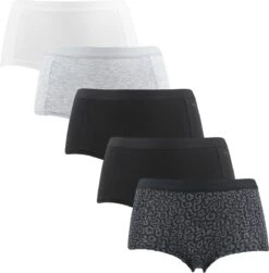 Björn Borg Dames Cotton Stretch 5P Mini Boxershorts Multi II - M