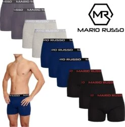 Mario Russo - Heren Onderbroeken 10-Pack Basic Boxers - Multi - Maat XXL -LingaDore Ondergoed Winkle 1180x1200 4
