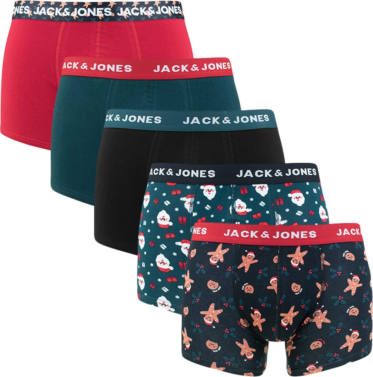 JACK&JONES JACDASH TRUNKS 5 PACK Heren Onderbroek - Maat L 15 JACK&JONES JACDASH TRUNKS 5 PACK Heren Onderbroek - Maat L - Afbeelding 13