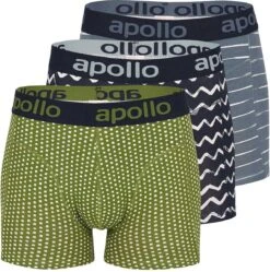 Apollo® Apollo | Boxershort Heren Daily | 3-Pack | Maat XL | Heren Boxershort | Ondergoed Heren | Boxershort Multipack | Boxershorts Heren