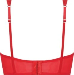 Hunkemöller Dames Lingerie Voorgevormde Longline Beugel Bh Elissa - Rood - Maat B80 -LingaDore Ondergoed Winkle 1191x1200