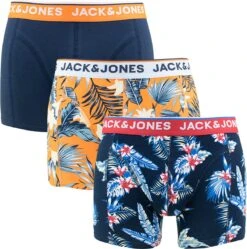 JACK&JONES JACTROPICAL FLOWERS TRUNKS 3 PACK Heren Onderbroek - Maat L -LingaDore Ondergoed Winkle 1192x1200 4