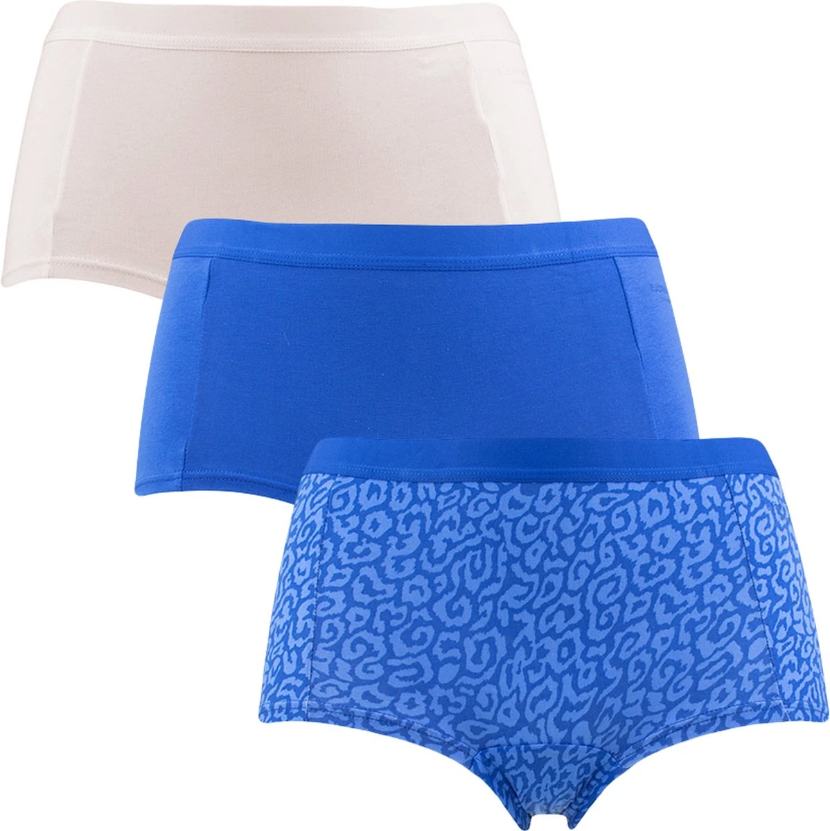 Björn Borg Dames Cotton Stretch 3P Mini Boxershorts Multi - L 3 Björn Borg Dames Cotton Stretch 3P Mini Boxershorts Multi - L