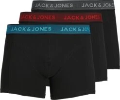 JACK&JONES JACWAISTBAND TRUNKS 3 PACK NOOS Heren Onderbroek - Maat L -LingaDore Ondergoed Winkle 1200x1001 6