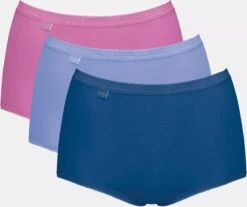 Sloggi Sloggi Basic+ Maxi C3P Dames Onderbroek - Maat 38