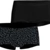 Björn Borg Dames Cotton Stretch 2P Mini Boxershorts Zwart - L