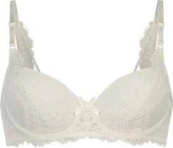 Hunkemöller Dames Lingerie Voorgevormde Beugel Bh Daisy - Wit - Maat F75