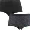 Björn Borg Dames Cotton Stretch 2P Mini Boxershorts Zwart - XXL