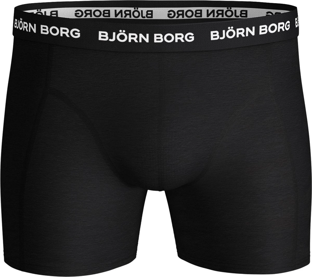 Bjorn Borg Onderbroek - 5P - Mannen - Zwart/grijs/blauw - Maat S 8 Bjorn Borg Onderbroek - 5P - Mannen - Zwart/grijs/blauw - Maat S - Afbeelding 6